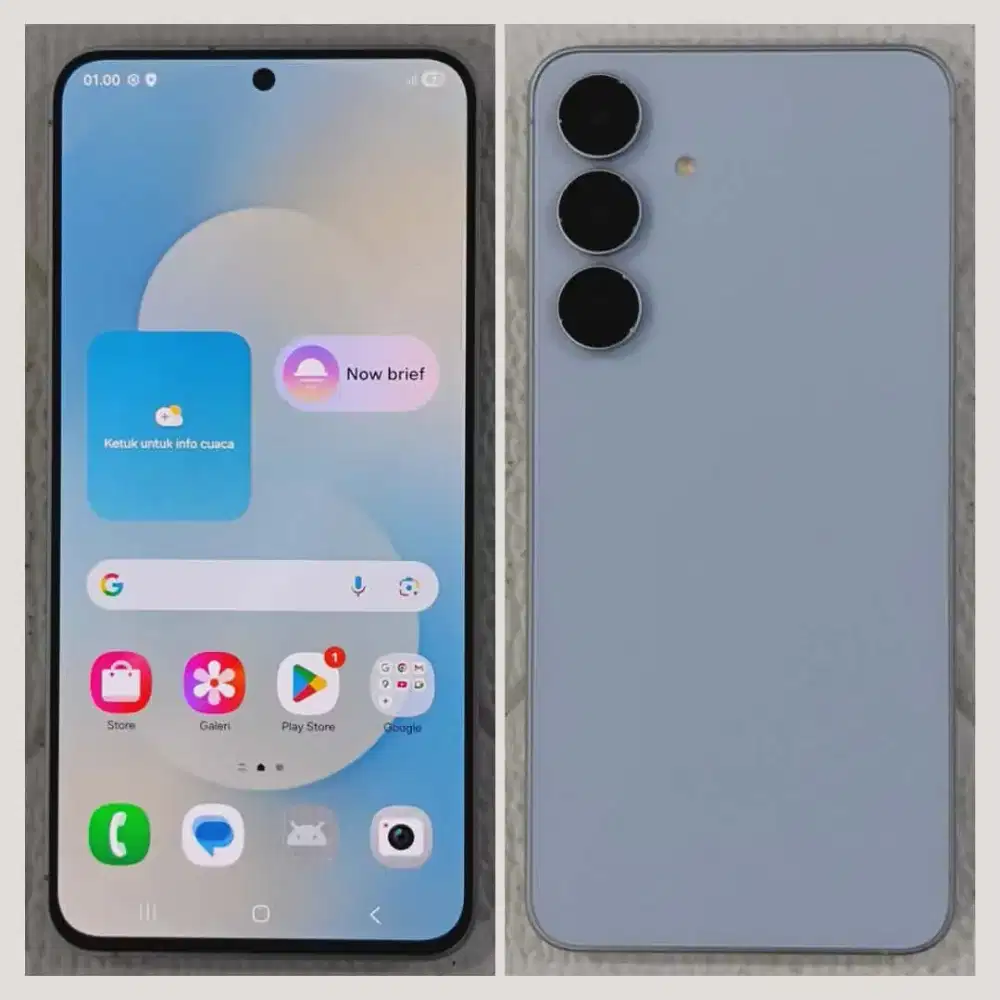 SAMSUNG S25 FE RAM 8/256 FULLSET SUPER MULUS LIKE NEW