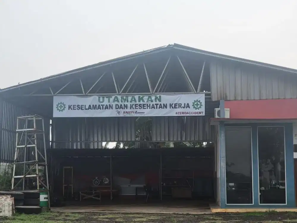 DI JUAL KANTOR + BENGKEL SIAP PAKAI