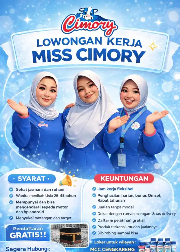 LOWONGAN PEKERJAAN SALES MISS CIMORY