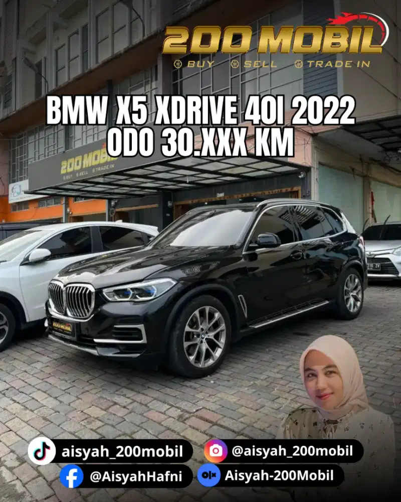 BMW X5 XDrive 40i 2022 Bensin