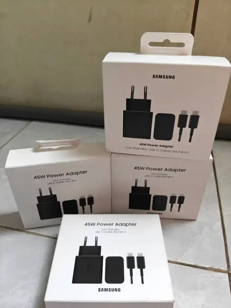 Adapter 45w samsung ori charge plus kabel