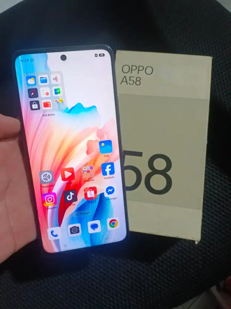 OPPO A58 FULLSET LENGKAP