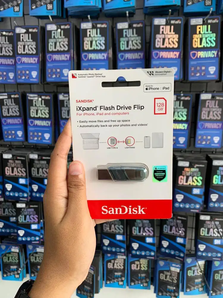 Sandisk iXpand Flip Flash Drive OTG Lightning 128GB