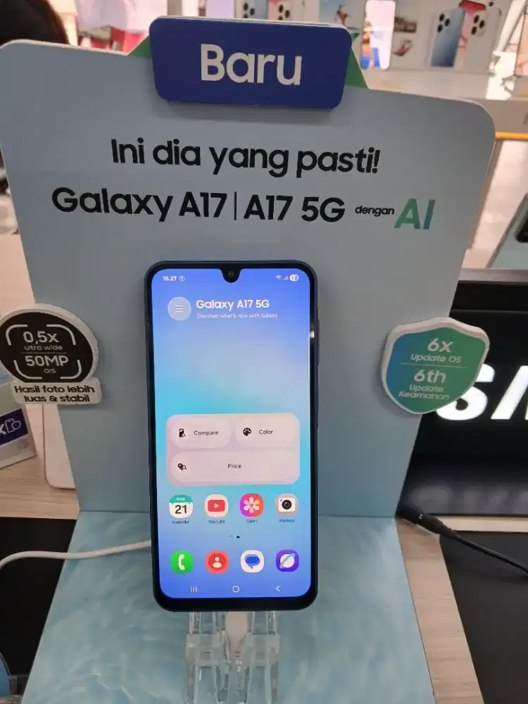 SAMSUNG A17 5G 8/256 ERABLUE SUKATANI