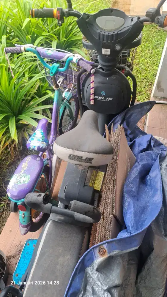 Sepeda listrik selis murai jual murah BU