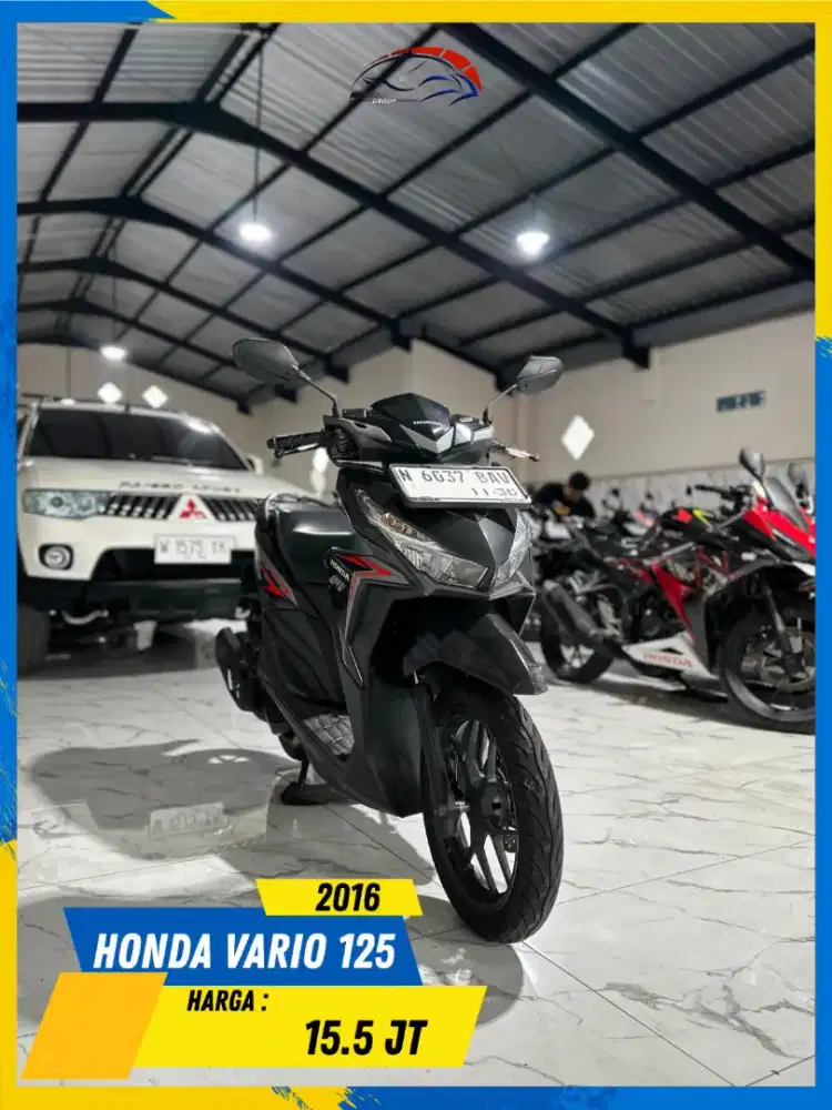 HONDA VARIO 125 2016 SIAP ANGKUT BOSSKU HIKMAH MOTOR KEPUH MALANG
