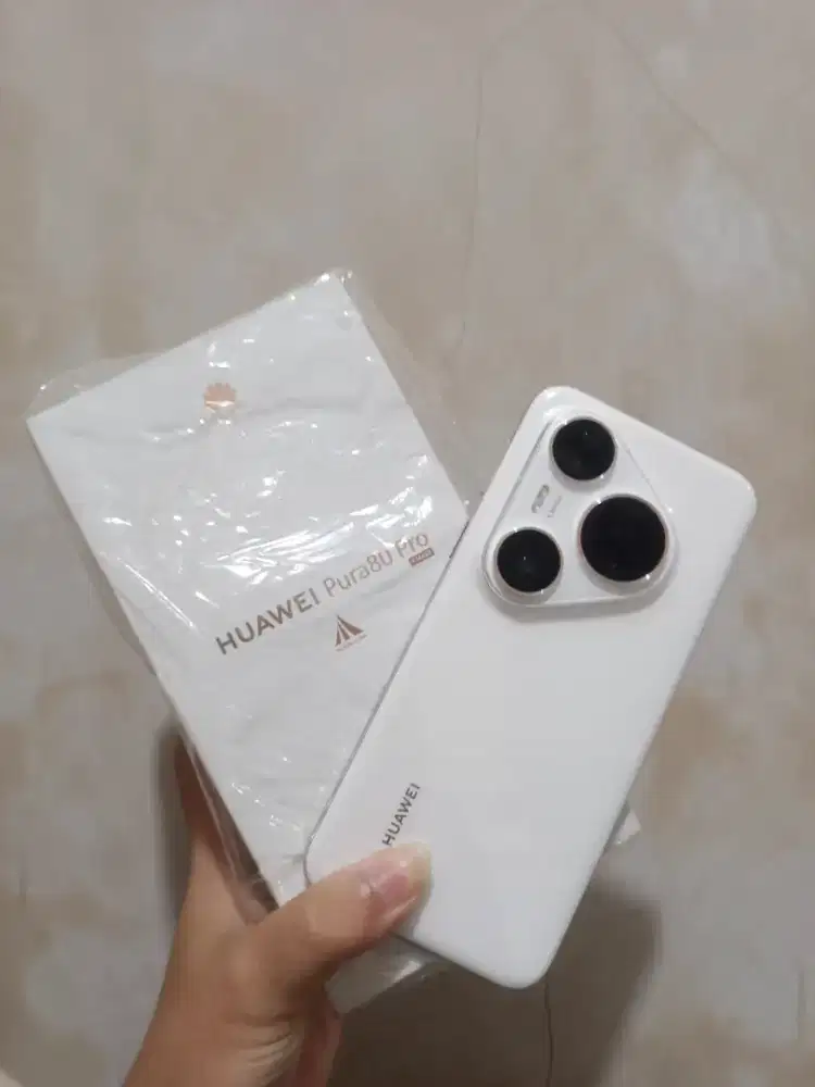 Huawei pura 80 pro 12/512gb fullset original resmi