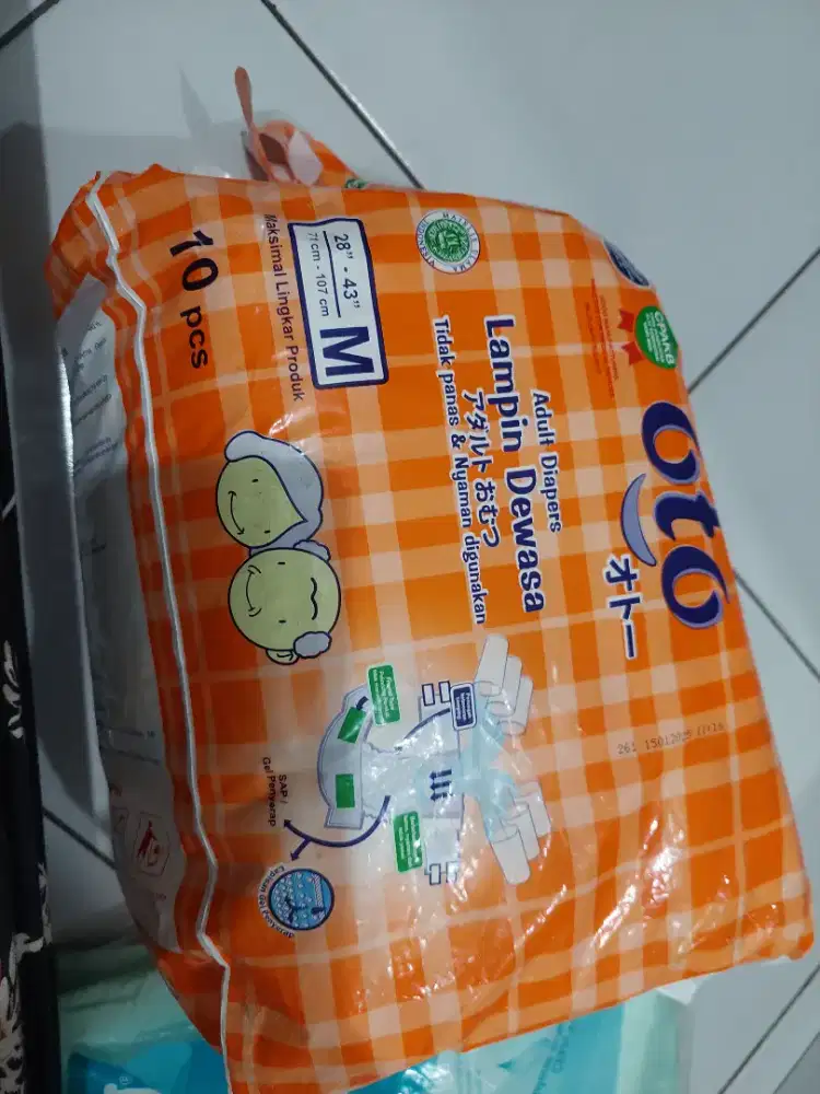 Sisa 6 Pampers Dewasa M