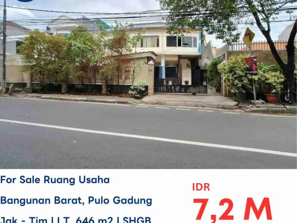 LELANG RUMAH KANTOR DI JL BANGUNAN BARAT KAYU PUTIH PULO GADUNG JAKARTA TIMUR