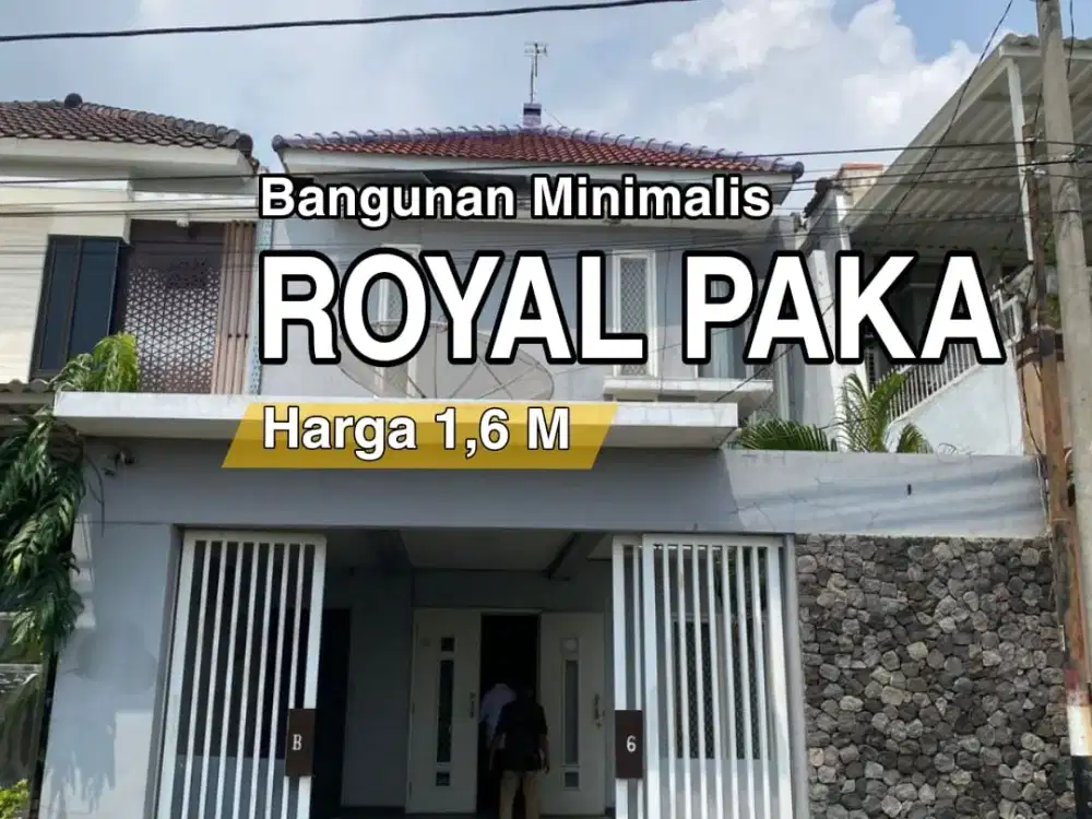 RUMAH TERAWAT ROYAL PAKA GUNUNG ANYAR RUNGKUT. DEKAT MERR, UPN, BANDARA JUANDA, TOL, Dsb