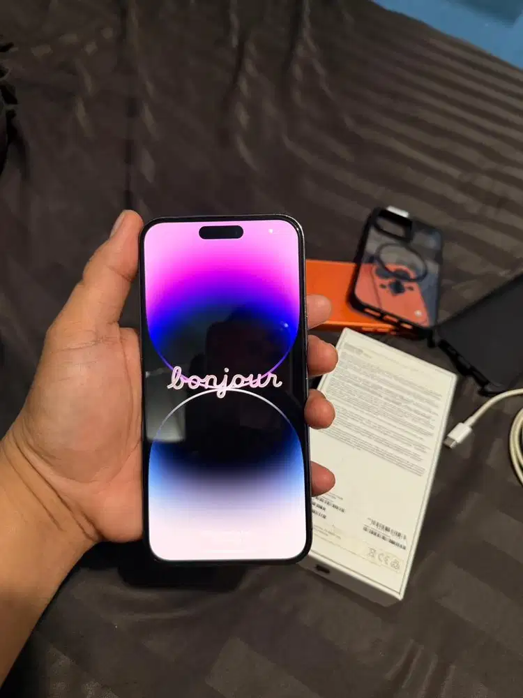 Iphone 14 promax 256gb pemakaian sendiri mulus no minus