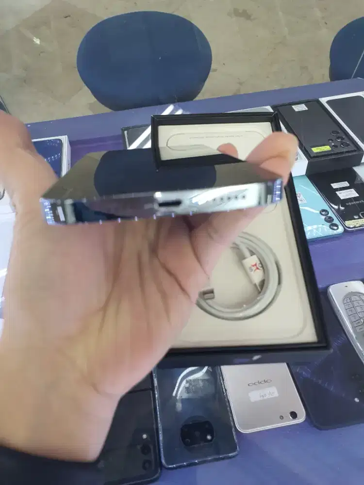 Iphone 13promax 512GB blue dual sim on