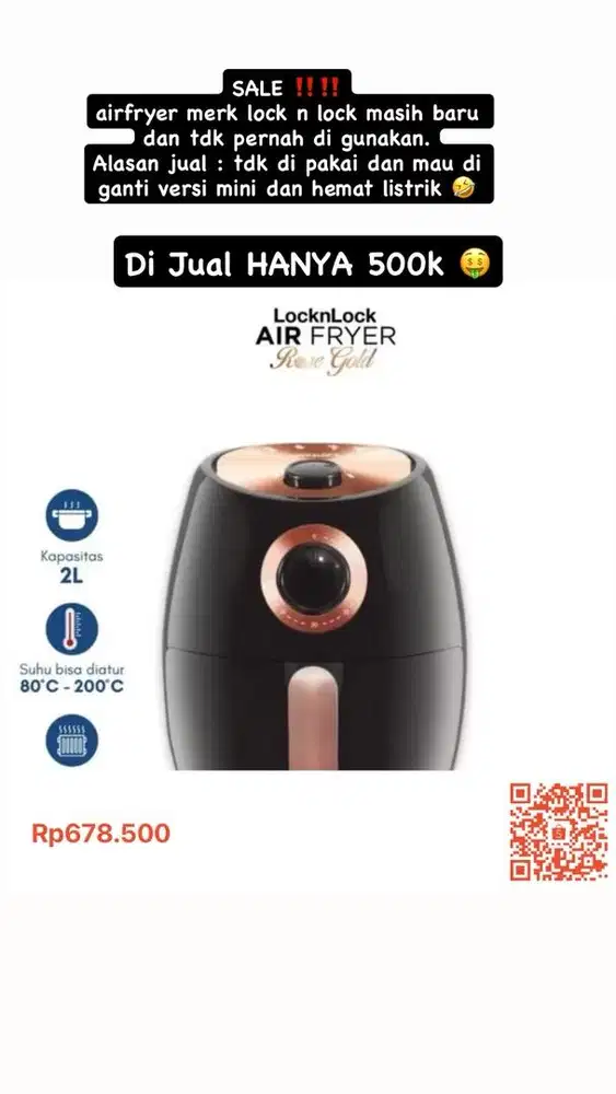 Air fryer Lock N Lock