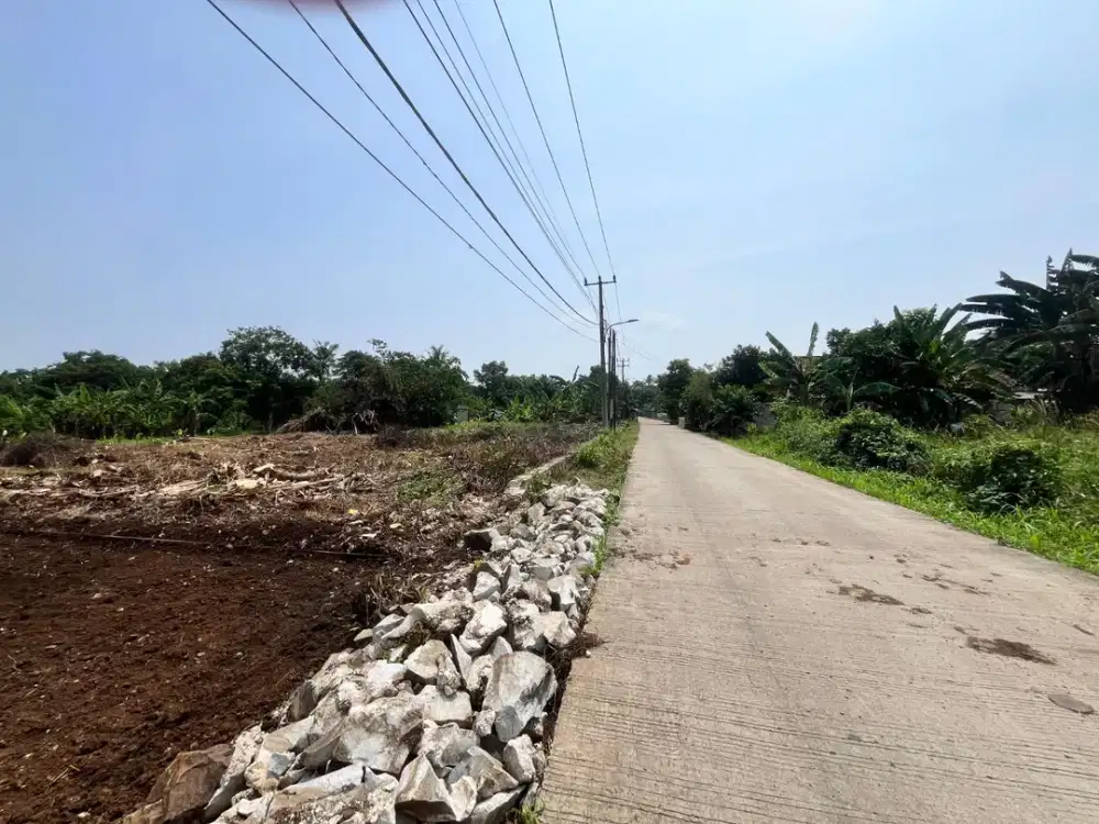 Tanah Strategis Cisauk Dekat Stasiun Cicayur, Bisa Cicil 12X