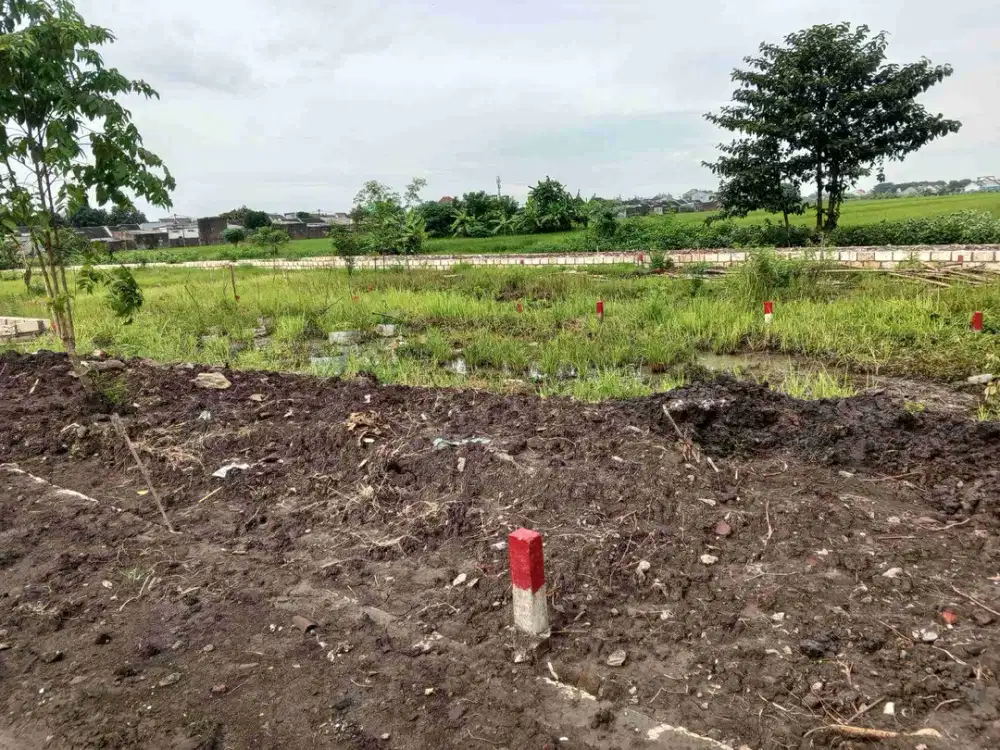 Tanah pekarangan siap bangun Depan Puskesmas Sukodono