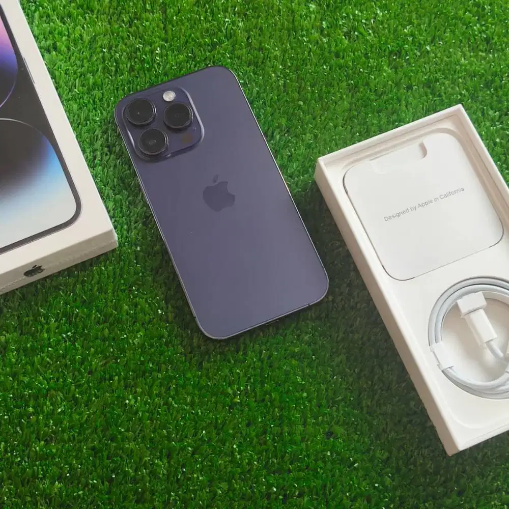iPhone 14 Pro 256Gb Deep Purple BH 77% Garansi inter ️Tdk terdaftar