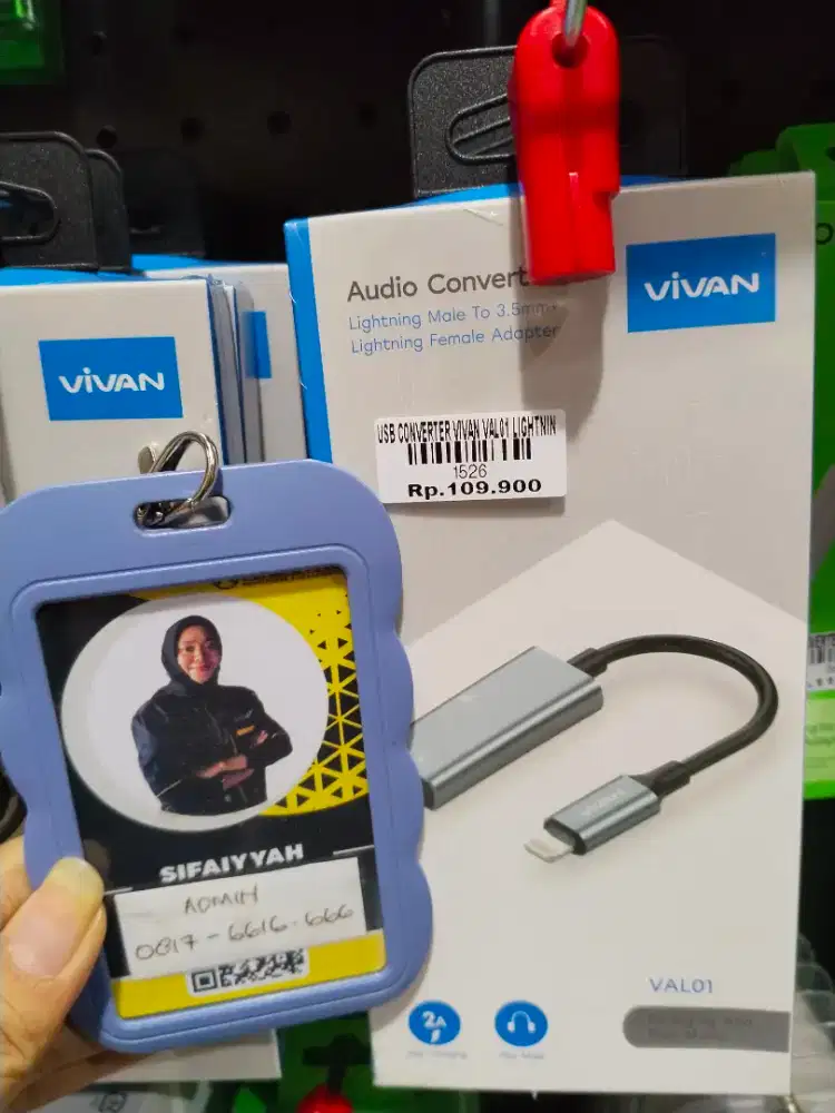 USB CONVERTER VIVAN VAL01 LIGHTNING | ATLANTIS DAHSYAT