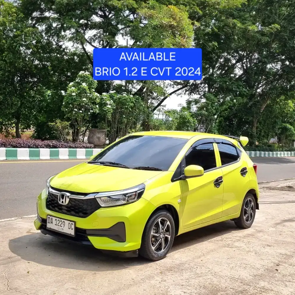 Honda Brio 1.2 E CVT 2024