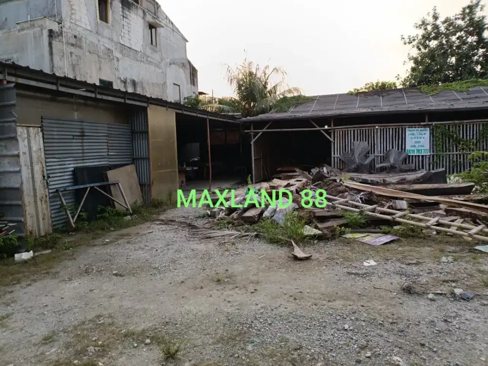 Jual Tanah Lahan Gudang Dijual SHM Menceng Cengkareng Taman Semanan