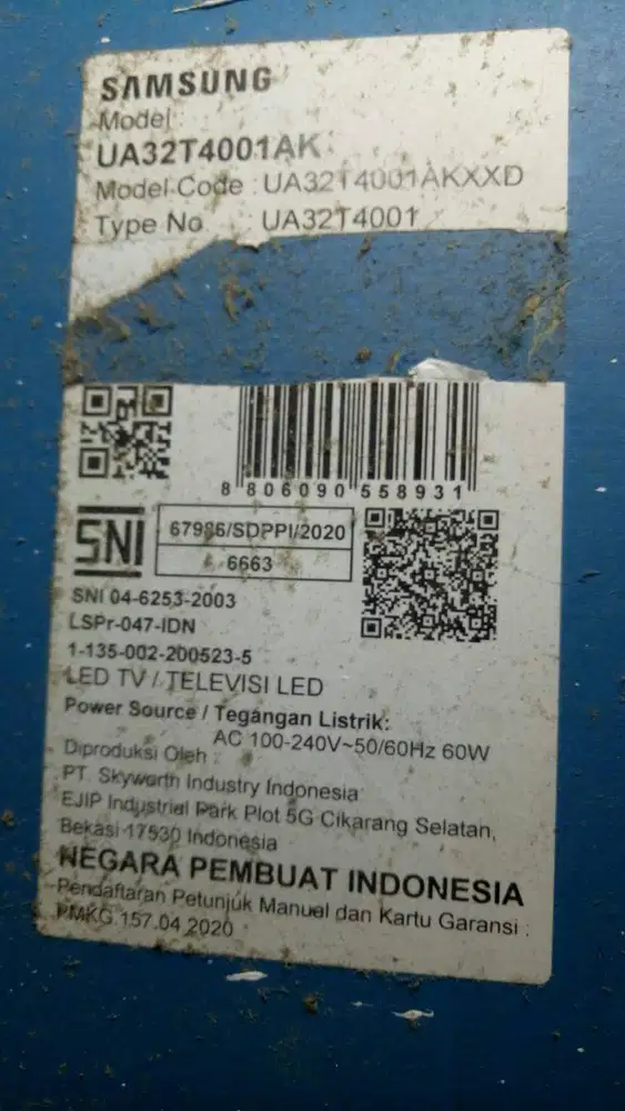 TV LED Samsung 32 inch UA32T4001AK