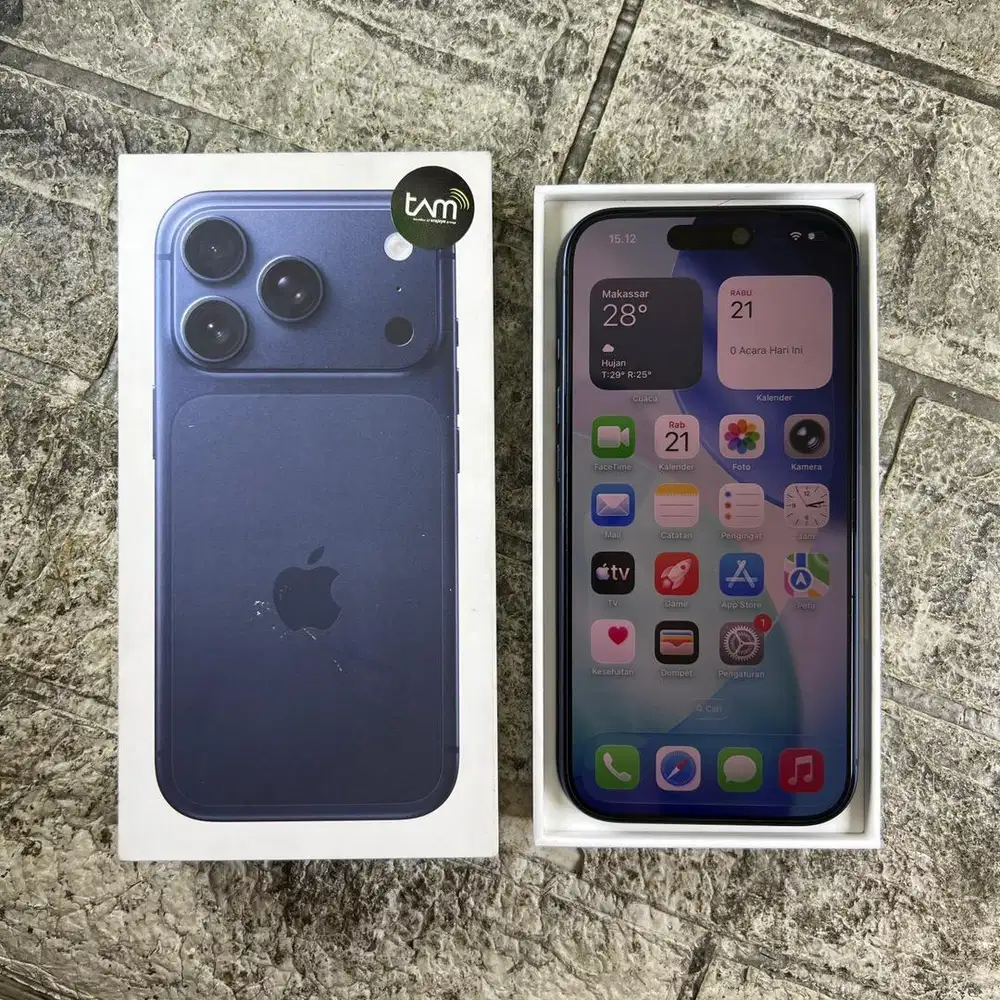 Iphone 17 Pro 256 GB ibox pemakaian 2 Minggu
