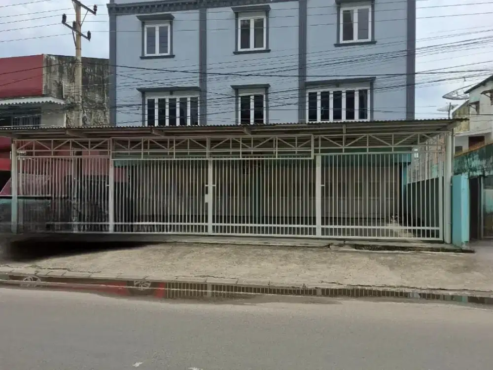 Disewakan Ruko Veteran Siap Pakai luas 600an lokasi strategis dekat Hotel