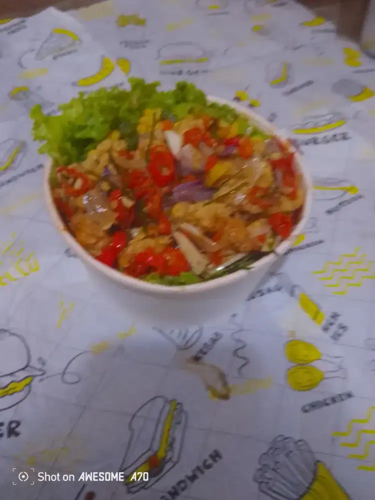 Ricebowl popchicken enak kali