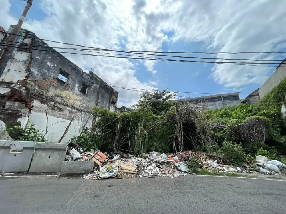 TANAH MURAH DI JL SAMUDRA, SURABAYA -Samping Raya  Kembang Jepun