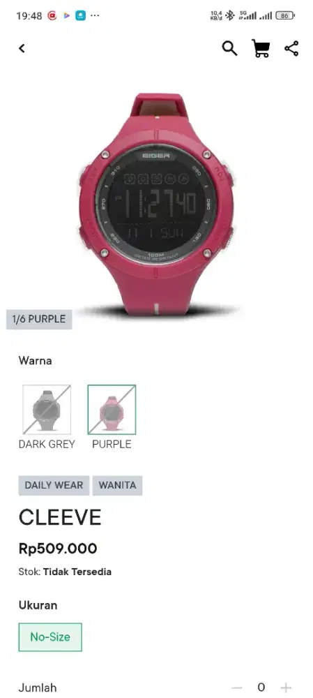 Jam Tangan EIGER Cewek (Original)