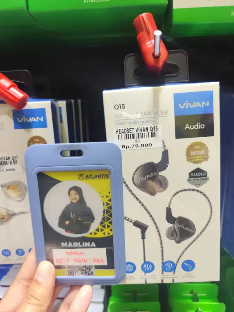 HEADSET VIVAN Q15 | ATLANTIS DAHSYAT