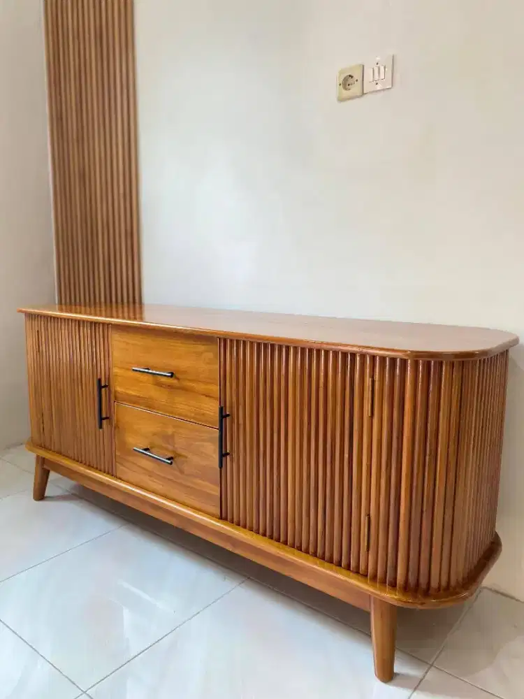 Bifet kayu jati solid