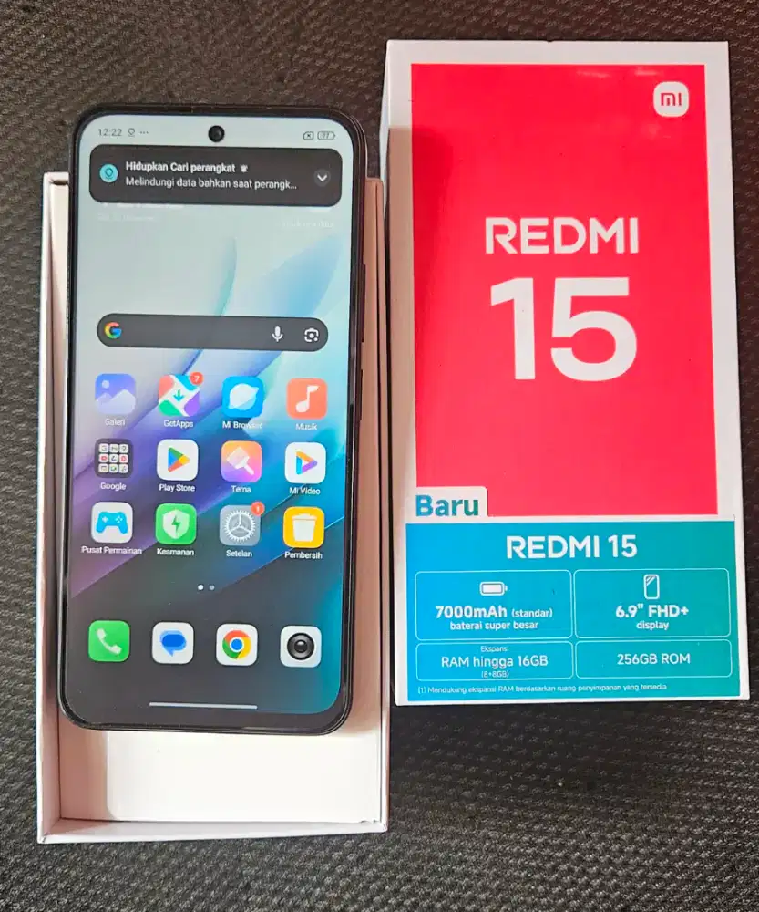 Redmi 15 8+8/256 no minus