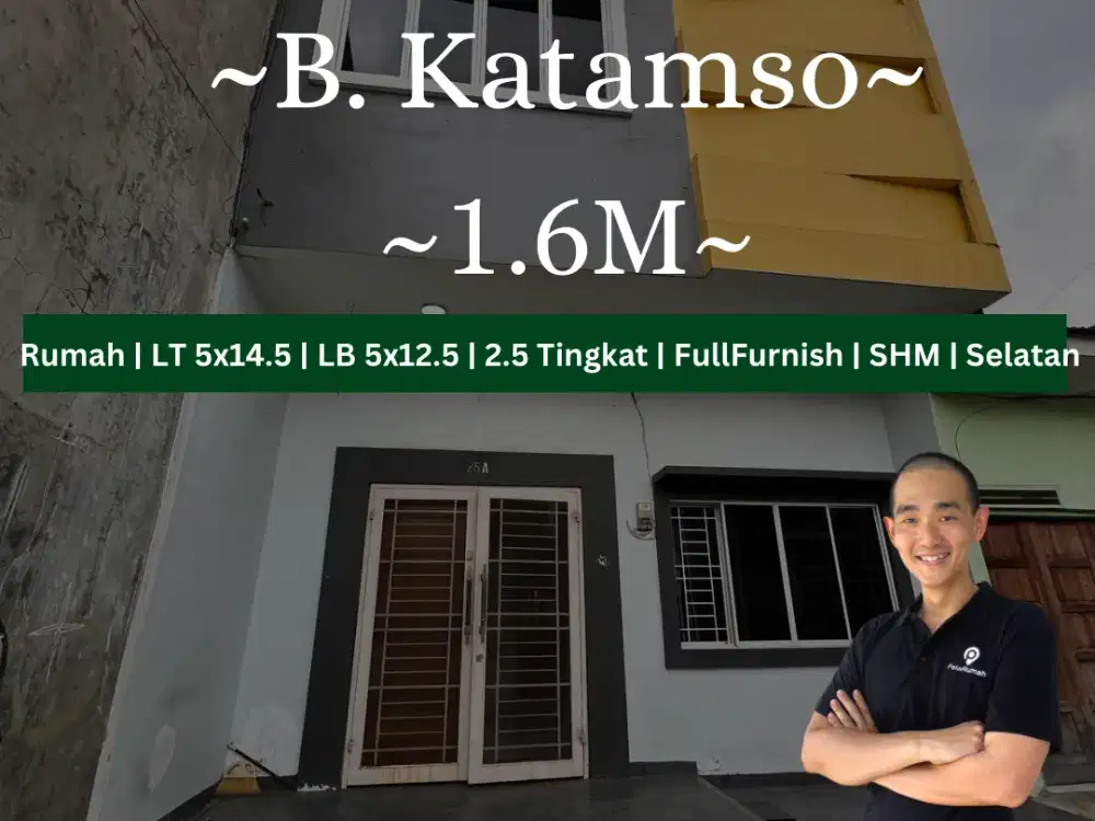 Dijual Rumah full Furnished daerah katamso Gg saidah