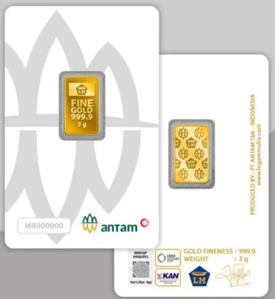 Logam Mulia Antam Certicard