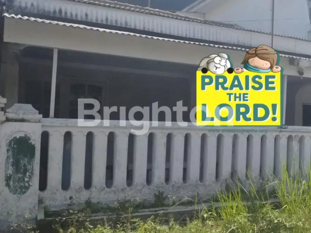 Rumah Di Baruk, Rungkut, Hadap Selatan, Row Jalan 2 Mobil