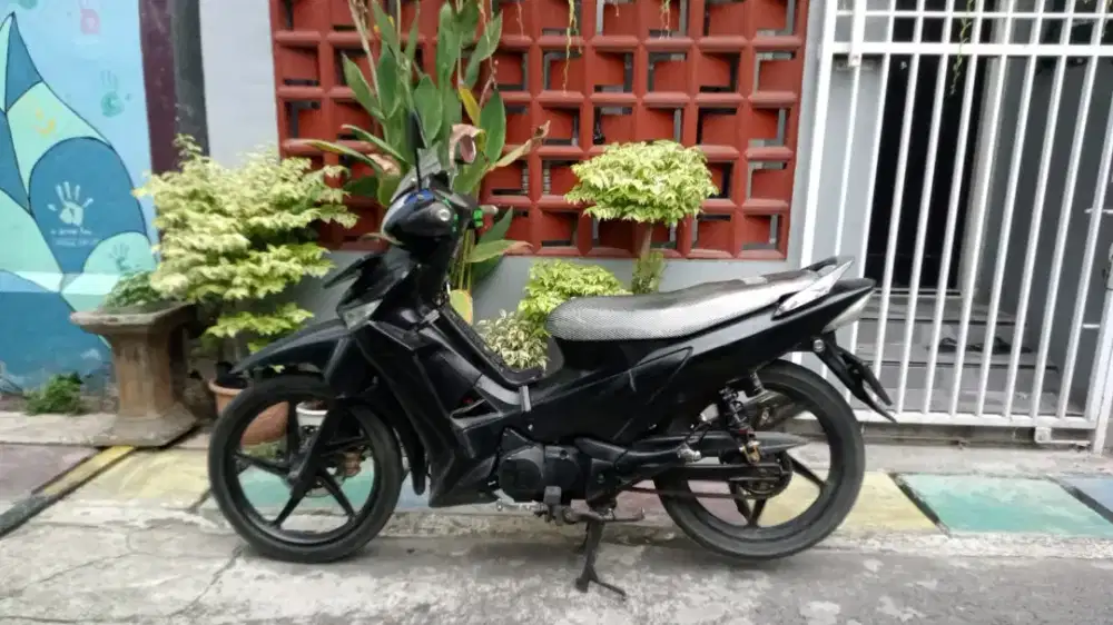 supra x 125 cw double disk 2010 mesin sehat body bagus