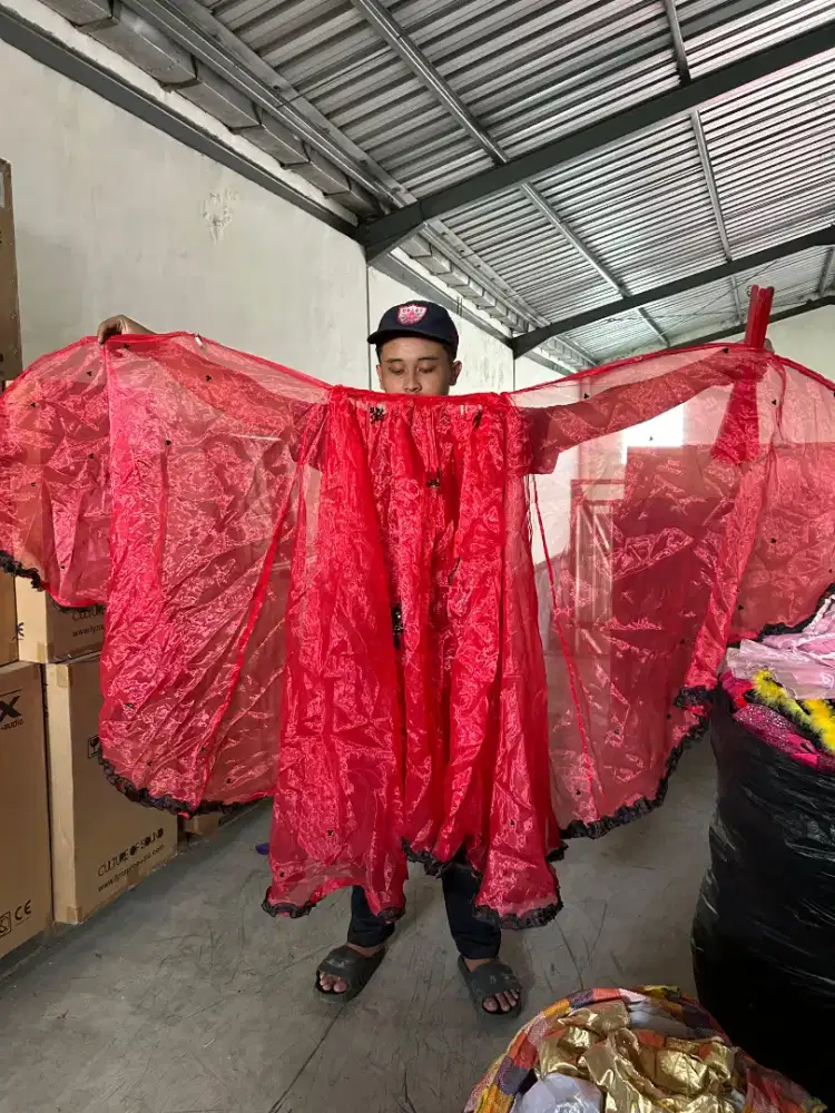 Rok kupu-kupu untuk nari