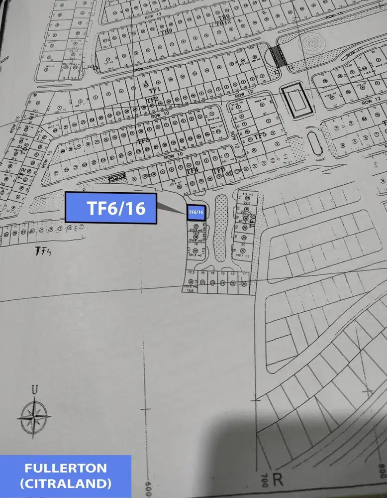 Dijual Tanah Fullerton TF6 Dekat GWalk, Cita Hati, Merlion Citraland