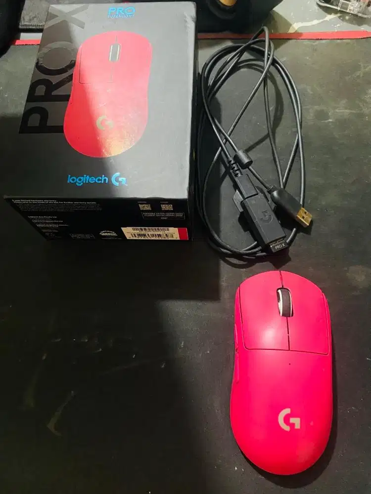 Dijual Mouse Gaming LOGITECH G PRO SUPERLIGHT Pink (Limited Edition)