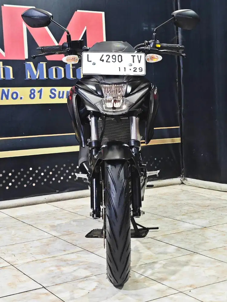 Suzuki GSX 150 S Reg 2019 odo 4rb hitam doff sia touring