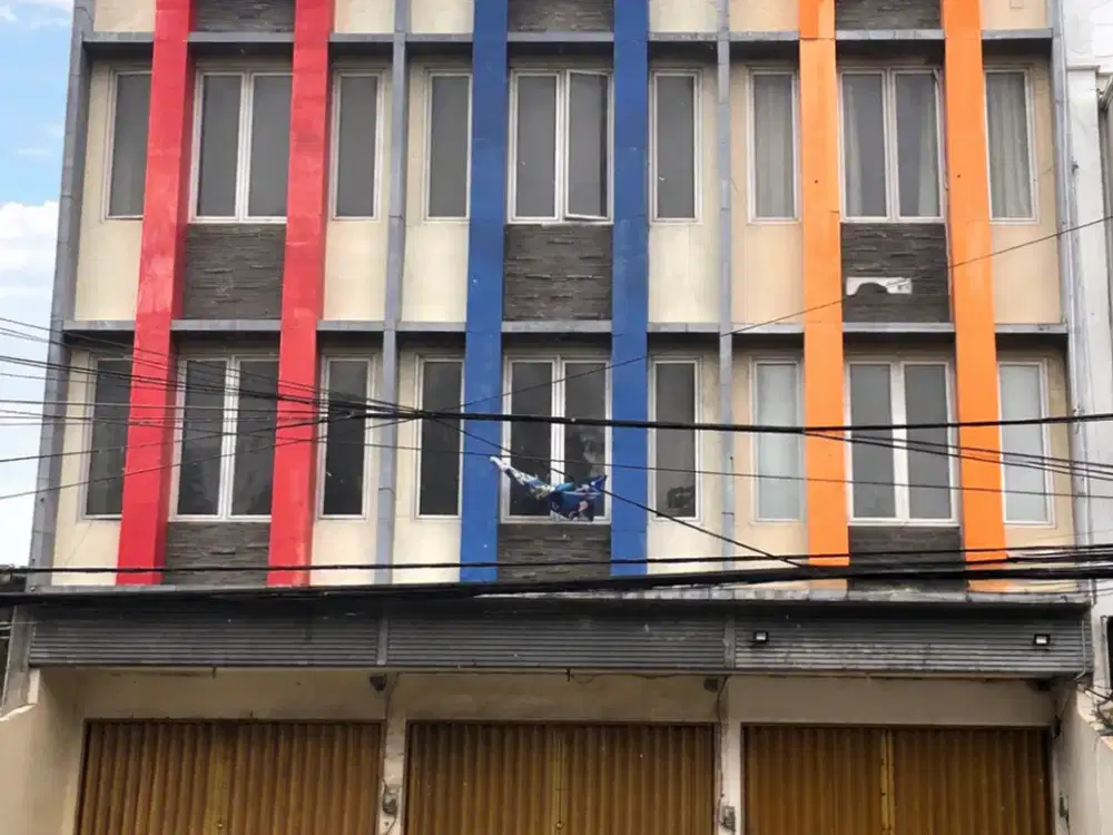 Dijual 2 Ruko Gandeng Boulevard 504m2 3LT Siap Pakai Strategis di Pluit