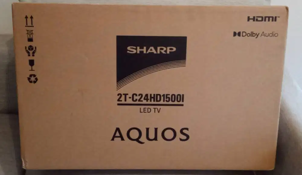 di jual TV 24 Inch merek SHARP Kondisi Baru