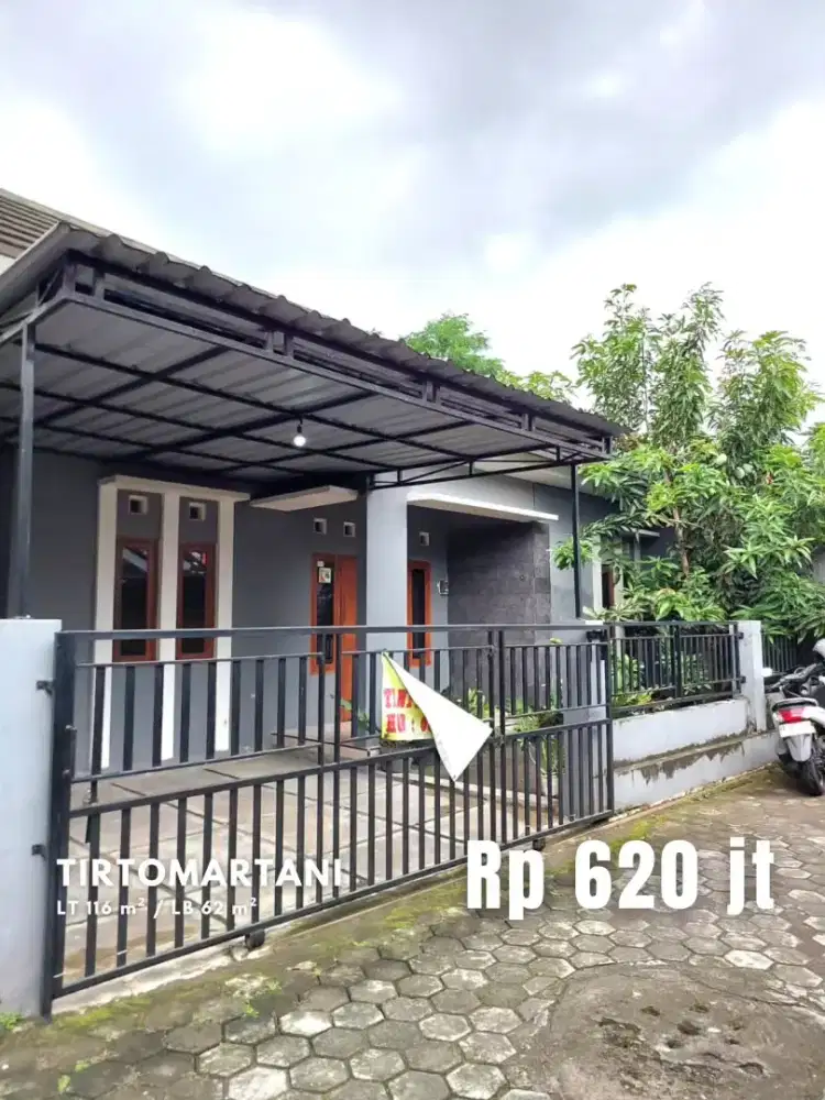 Dijual Rumah Asri dan Nyaman di Tirtomartani Kalasan