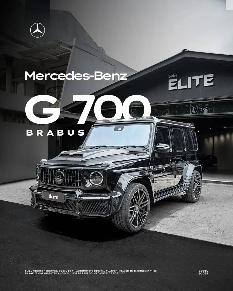 NIK 2020 Mercedes-Benz G700 BRABUS Obsidian Black Metallic