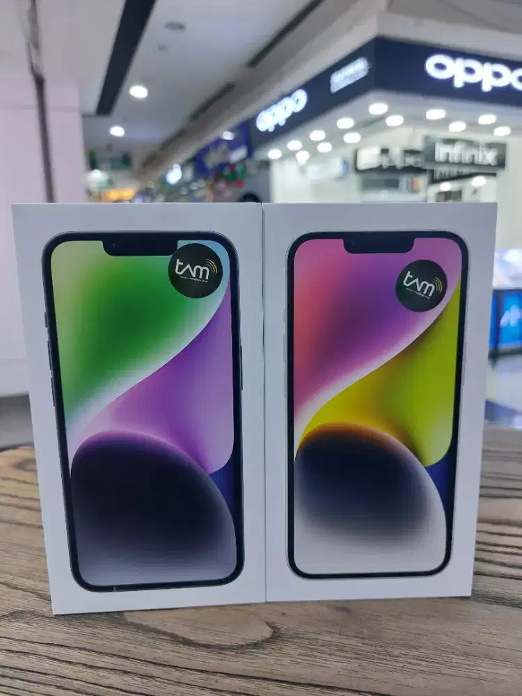 IPHONE 14 128GB NEW RESMI IBOX