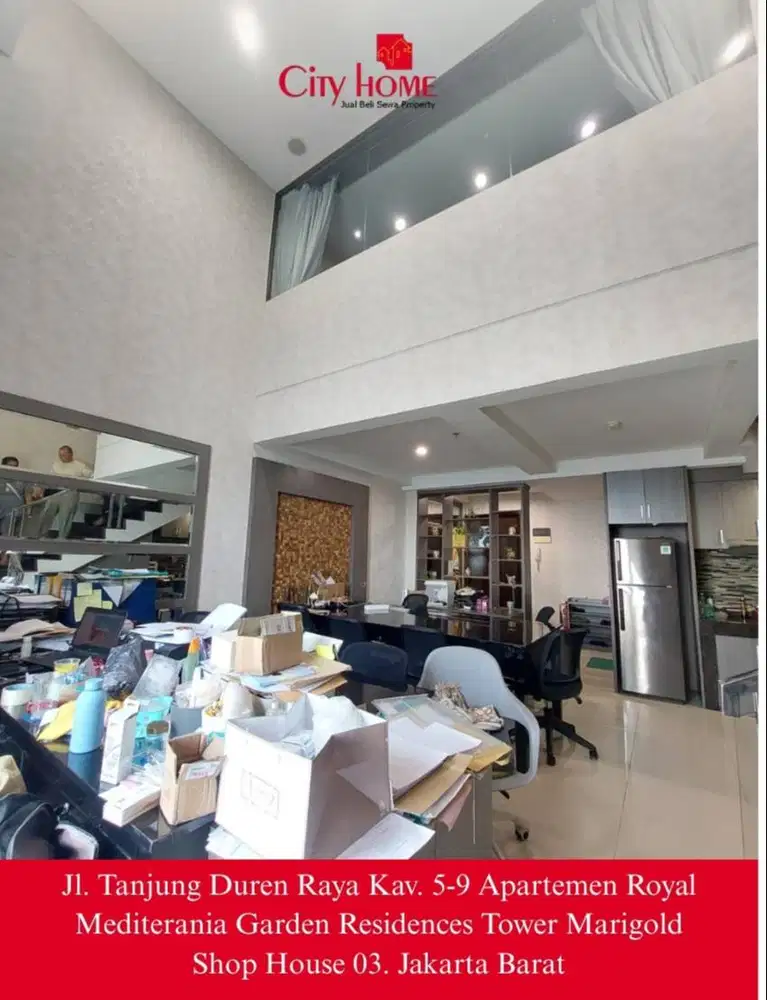 Di Jual Kantor Siap Pakai di Neo Soho - 102,6M2 Full Furnished