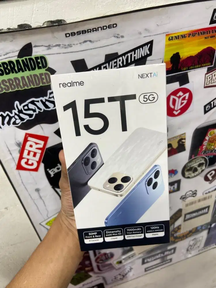 Realme 15T 5G 8/128gb baru