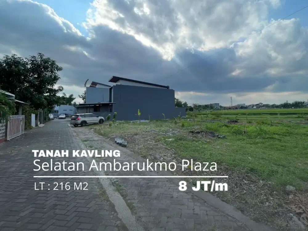 Tanah Siap AJB, View Gunung Merapi Jogja Kota