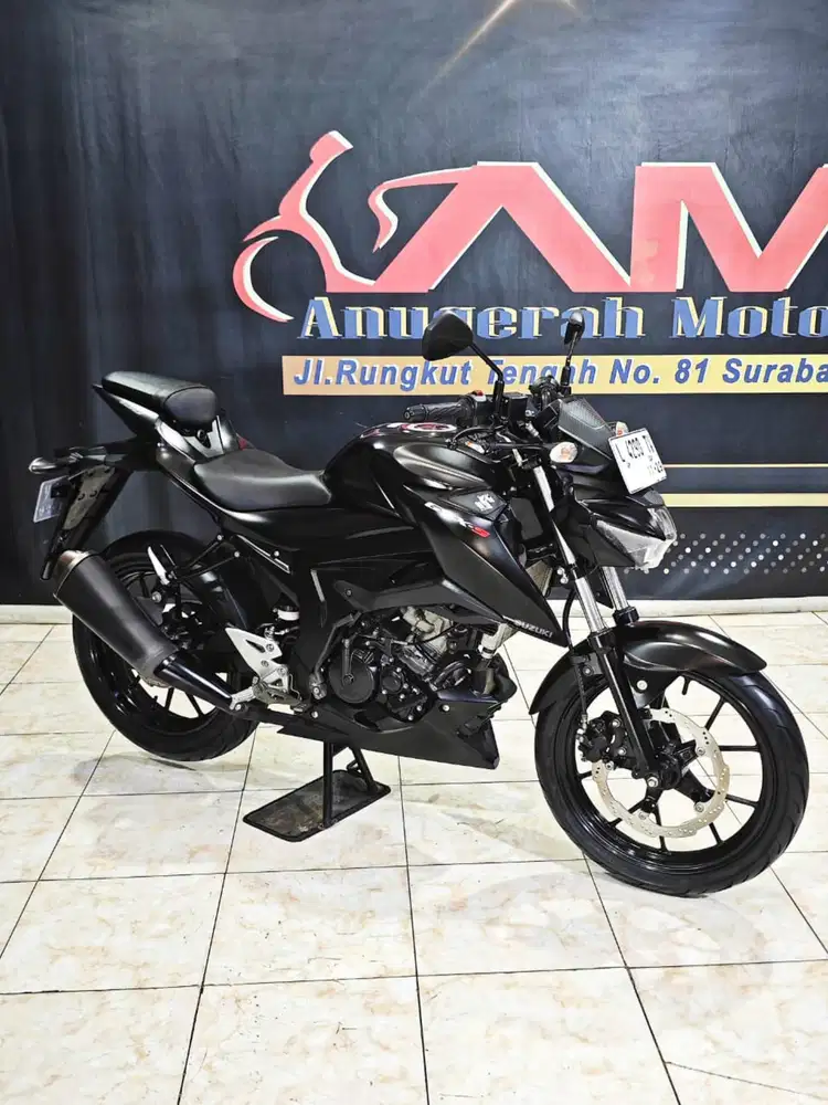 Suzuki GSX 150 S Reg 2019 odo 4rb hitam doff super like new