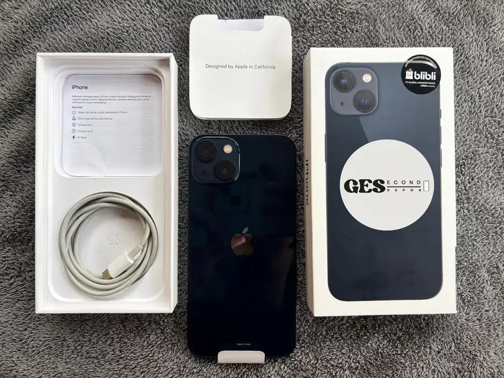IPHONE 13 MIDNIGHT 128GB BLIBLI